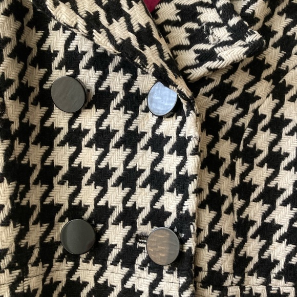 Express Houndstooth coat, size medium - Picture 3 of 8